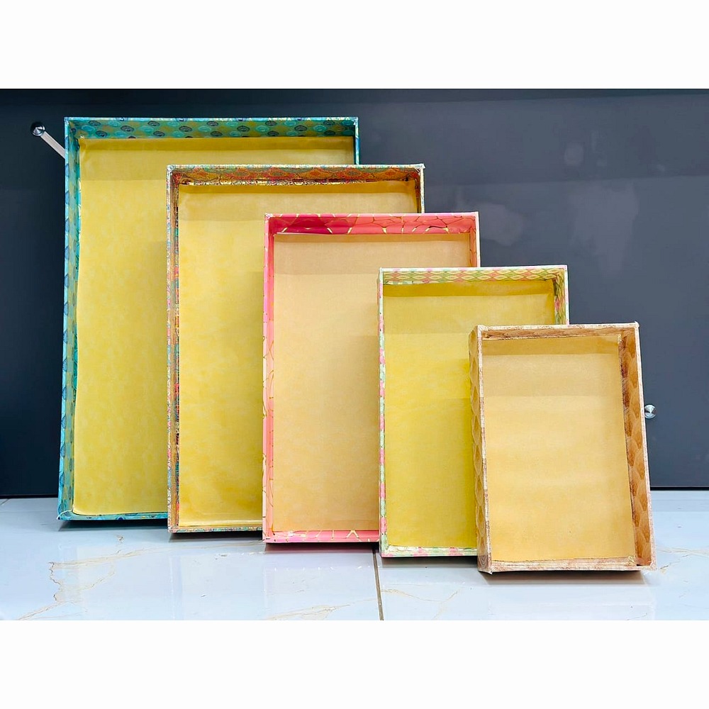 5-Piece Nested Trousseau Presentation Trays